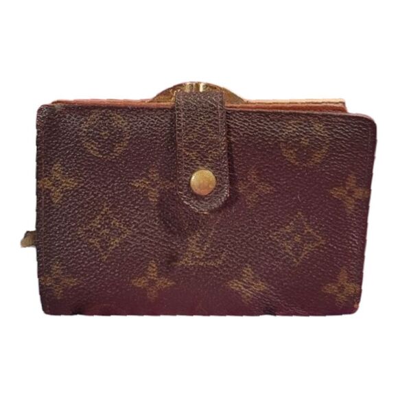 Louis Vuitton Handbags - Louis Vuitton Monogram Viennois Wallet Kisslock Vintage 1998 LV Auth